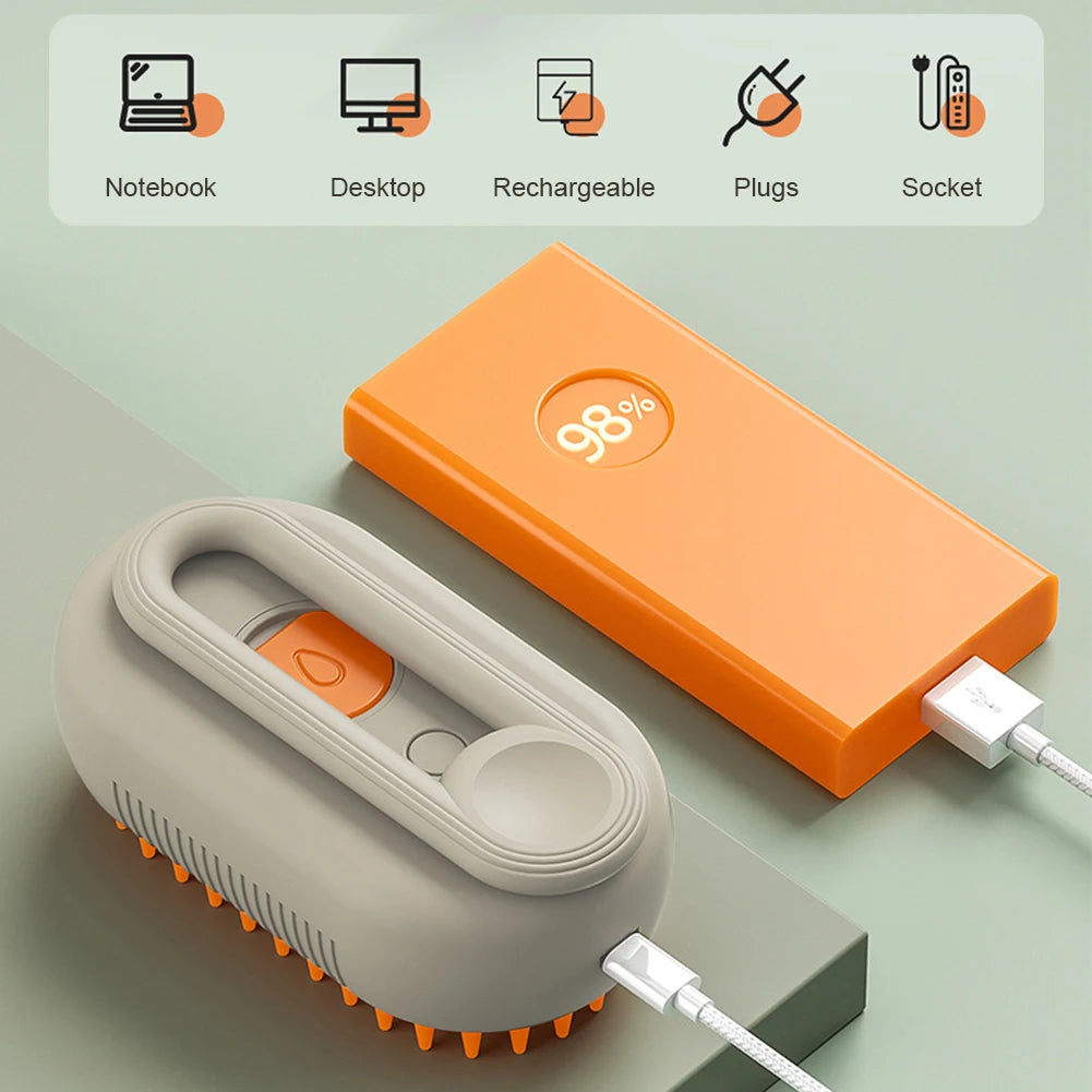 Grooming Bliss™: 3-in-1 Pet Brush