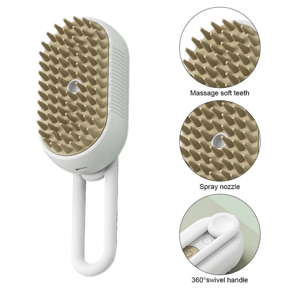 Grooming Bliss™: 3-in-1 Pet Brush